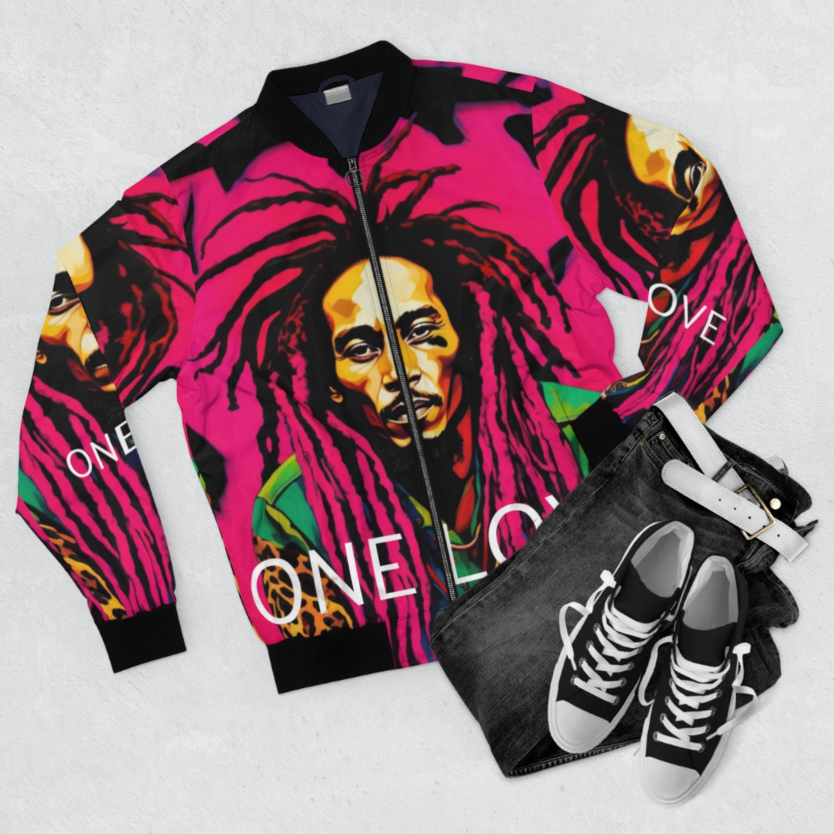 BLACK BOB MARLEY JACKET